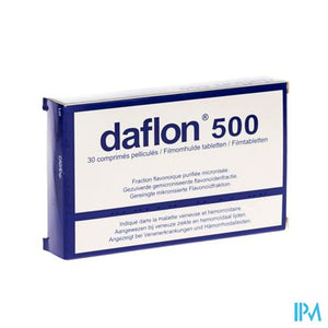 Daflon Impexeco Comp 30x500mg Pip