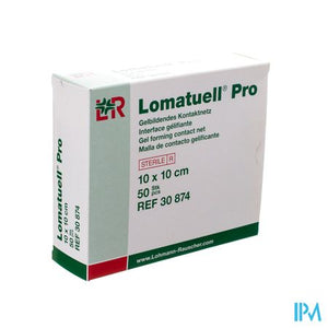 Lomatuell Pro Kompres Ster 10x10cm 50 30874