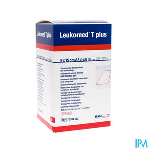 Leukomed T Plus Verb Ster 8,0cmx15cm 50 7238202