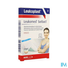 Afbeelding in Gallery-weergave laden, Leukomed Sorbact 5cmx7,2cm 3 Leukoplast
