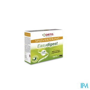 Ortis Easy Digest Fioles 10x15ml