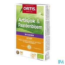 Afbeelding in Gallery-weergave laden, Ortis Artisjok-paardebloem Bio Tabl 36
