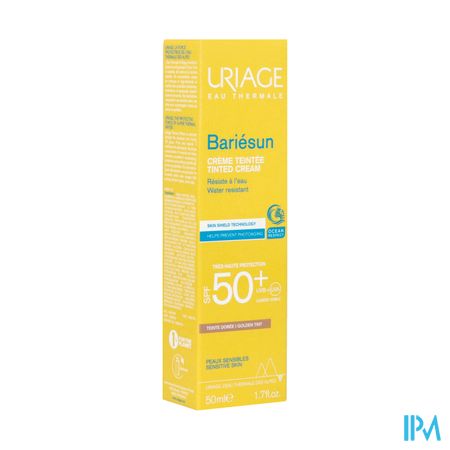 Uriage Bariesun Creme Teintee Ip50+ Doree 50ml Nf