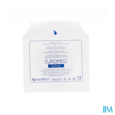 Euromed 5x 7cm 1 Eilandpleister Steriel