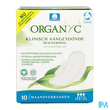 Load image into Gallery viewer, Organyc Maandverband Normaal Katoen Bio 10

