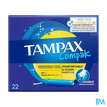 Afbeelding in Gallery-weergave laden, Tampax Compak Regular Tampons 22
