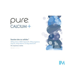 Load image into Gallery viewer, Pure Calcium+ Kauwtabl 60

