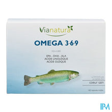 Afbeelding in Gallery-weergave laden, Via Natura Omega 3-6-9 Maxi Softcaps 160
