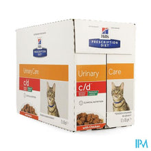 Afbeelding in Gallery-weergave laden, Hills Prescrip.diet Feline Cd Urin.reduc.cal12x85g
