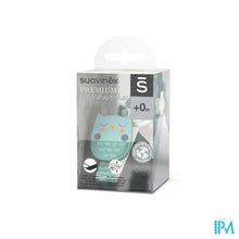 Afbeelding in Gallery-weergave laden, Suavinex Bonhomia Soother Clip+ribbon Owl Green
