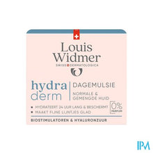 Afbeelding in Gallery-weergave laden, Widmer Hydraderm Dagemulsie Zonder Parfum 50ml
