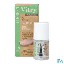 Afbeelding in Gallery-weergave laden, Nagellak Be Green 2&1 Base & Top Coat 10ml
