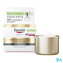 Afbeelding in Gallery-weergave laden, Eucerin Hyaluron-filler + Elast. Nuit Cr Nav. 50ml
