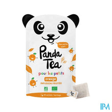 Load image into Gallery viewer, Panda Tea Infusie Kinderen Sinaasappel 28 Days 42g
