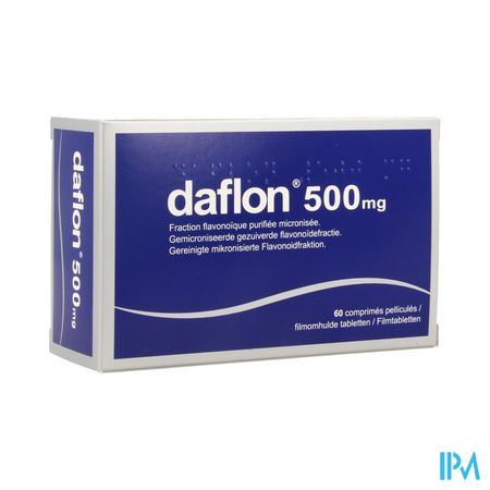 Daflon Impexeco Comp 60x500mg Pip