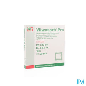 Vliwasorb Pro Verband 22x22cm 10 32643