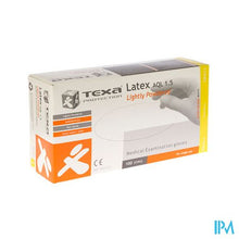 Load image into Gallery viewer, Cmt Handschoenen Latex Wit Lp S 100

