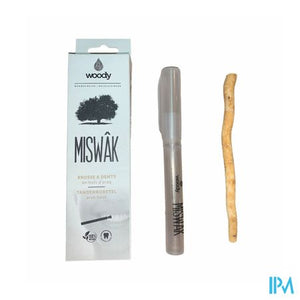 Woody Miswak Tandenborstel + Holder