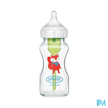 Afbeelding in Gallery-weergave laden, Dr. Brown's Options+ Brede Halsfles Glas Vos 270ml
