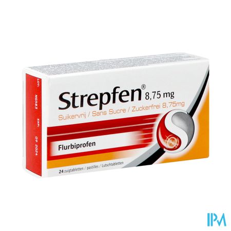 Strepfen 8,75mg Z/suiker Zuigtabl 24