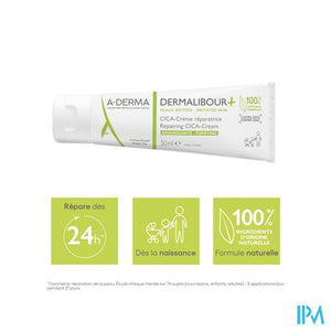 Aderma Dermalibour+ Cica Creme Herstellend 50ml