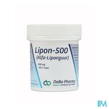 Load image into Gallery viewer, Lipon Caps 60x500mg Deba

