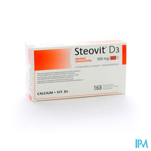 Afbeelding in Gallery-weergave laden, Steovit D3 500mg/200ie Comp 168
