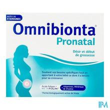 Load image into Gallery viewer, Omnibionta Pronatal: Kinderwens en vroege zwangerschap - 8 weken (56 tabletten )
