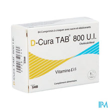 Load image into Gallery viewer, D-cura Tab 800 Kauwtabletten 84
