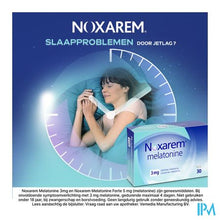 Load image into Gallery viewer, Noxarem Melatonine 3mg Comp 30
