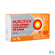 Nurofen Kind 125mg Suppo 10x125mg