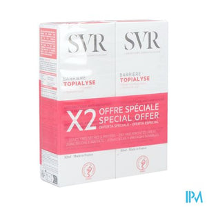 Svr Topialyse Barriere Creme Duo Tube 2x50ml