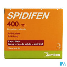 Afbeelding in Gallery-weergave laden, Spidifen 400 Comp Enrob 24 X 400mg
