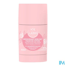 Afbeelding in Gallery-weergave laden, Laino Deodorant Soin Fleur Coton Solide 60g
