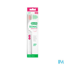 Load image into Gallery viewer, Gum Sonic Sensitive Batterij Tandenborstel 4101mpk
