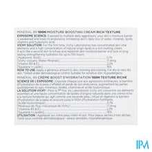 Afbeelding in Gallery-weergave laden, Vichy Mineral 89 Creme Rijk 50ml
