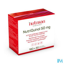 Afbeelding in Gallery-weergave laden, Nutriquinol 50mg 180+30 Gratis Softgels   Nutrisan
