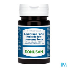 Afbeelding in Gallery-weergave laden, Levertraan Forte Softcaps 60 Bonusan
