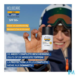 Heliocare 360 Sport Transparant Stick Spf50+ 25g