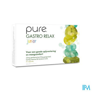 Pure Gastro Relax Junior Caps 10