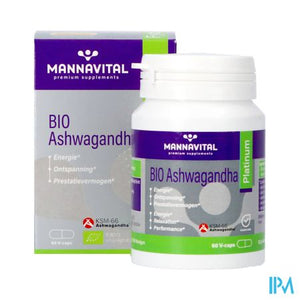 Mannavital Ashwagandha V-caps 60