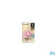 Suavinex Gold Soother Silicone Revers. +18m Pink