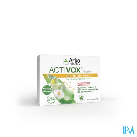 Activox Verzachtend Keel Munt-eucalyptus Past 24