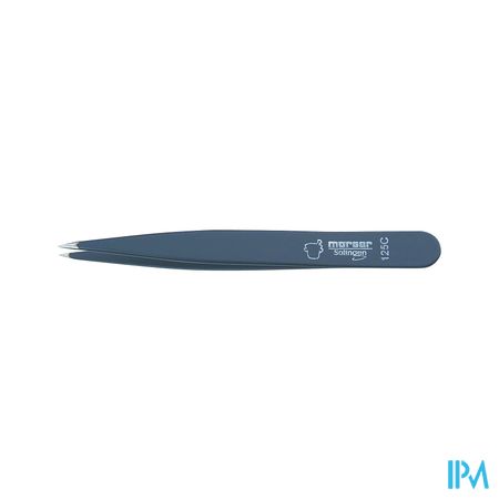 Morser Pincet Topinox, naald punt, zwart N125C