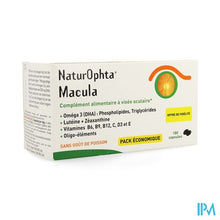 Load image into Gallery viewer, Naturophta Macula Nf Caps 180 Verv.3550373
