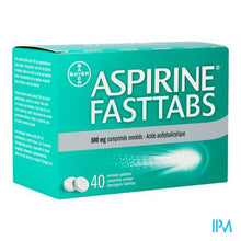 Afbeelding in Gallery-weergave laden, Aspirine Fasttabs 500mg Filmomh Tabl 40
