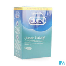 Afbeelding in Gallery-weergave laden, Durex Classic Natural Condoms 20
