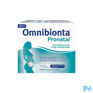 Omnibionta Pronatal: Kinderwens en vroege zwangerschap - 8 weken (56 tabletten )