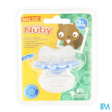 Load image into Gallery viewer, Nuby Silicone bijtspeen Gum-EezTM - 0m+
