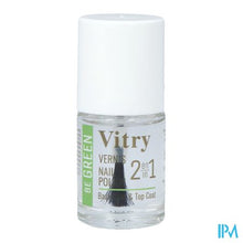 Load image into Gallery viewer, Nagellak Be Green 2&1 Base & Top Coat 10ml
